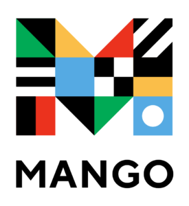 Mango logo, colorful