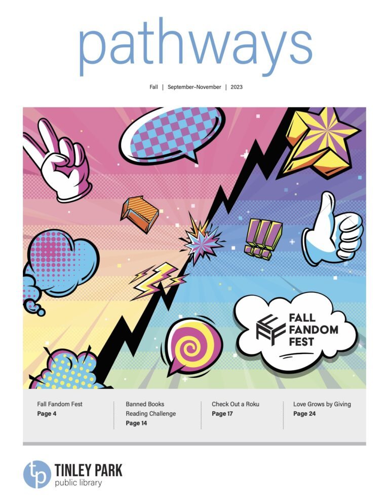 Fall 2023 Pathways newsletter front cover