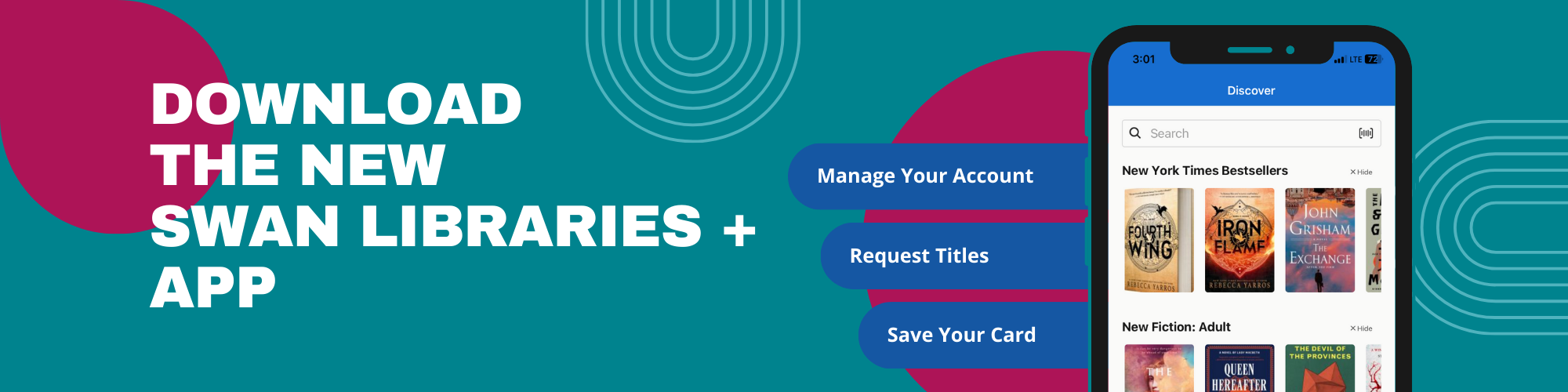 Download the new Swan libraries plus app