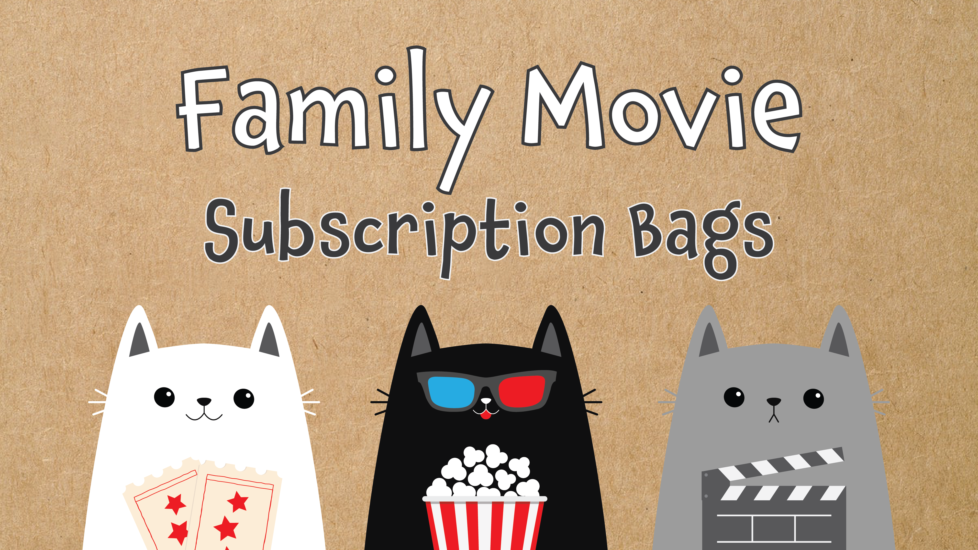 Family Movie Subscription Bags