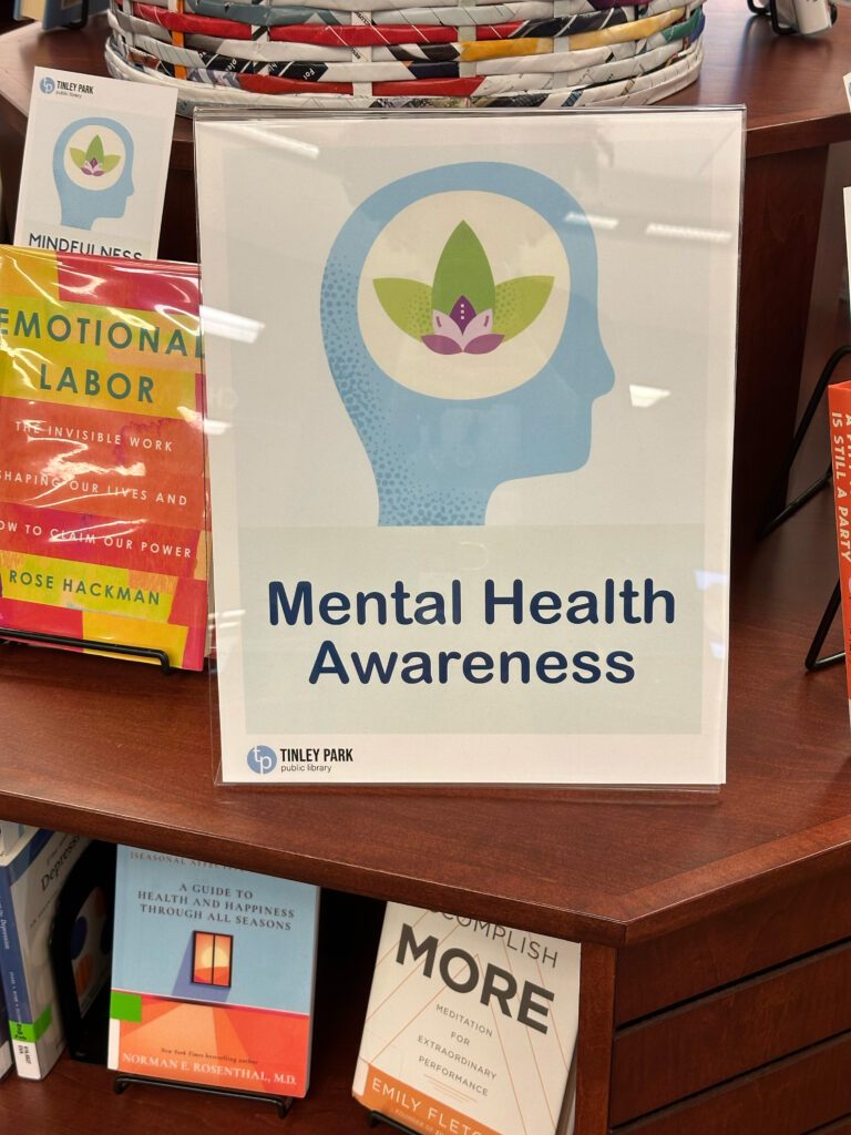 2024 display for National Mental Health Awareness Month for adults