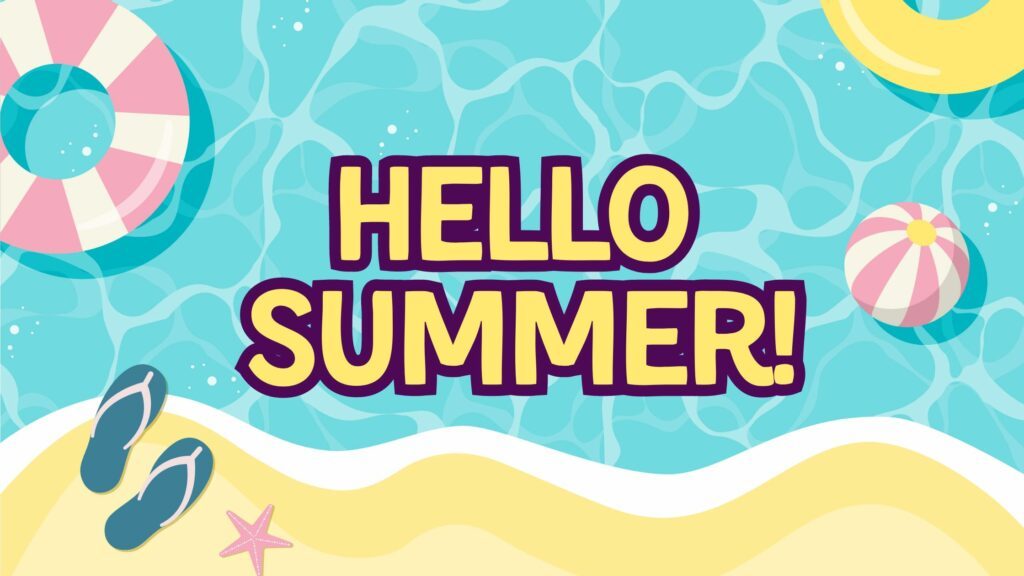 Hello Summer at the beach