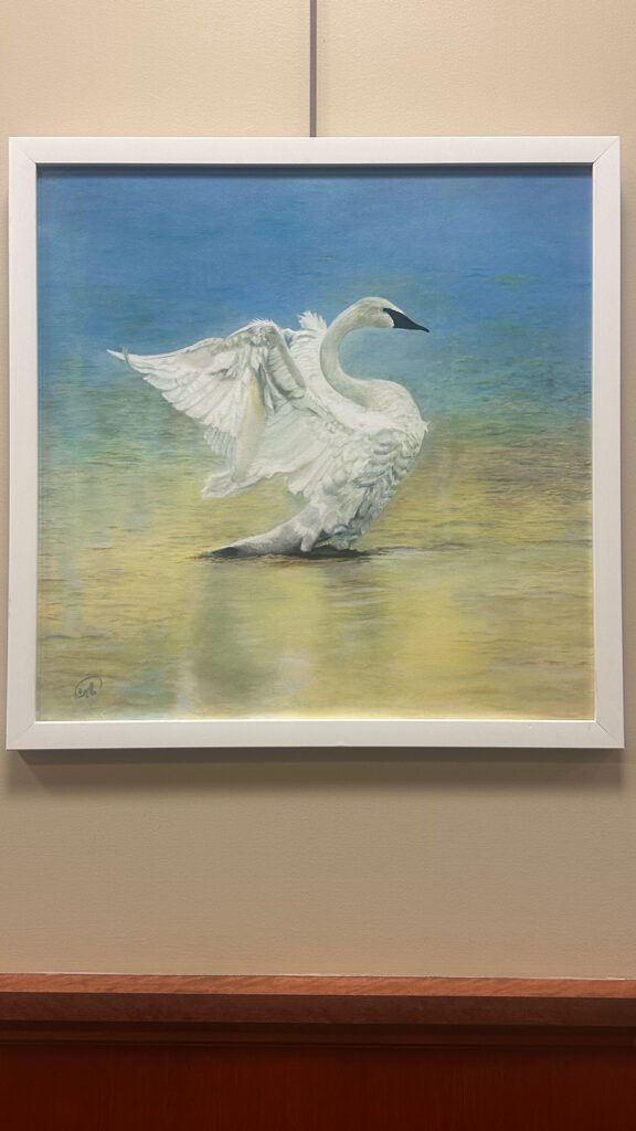 Oil painting by artist Tahere Mousavi