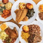 plates of comfy soul food