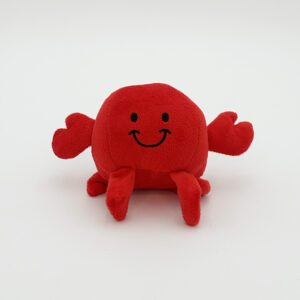 Red crab stuffie toy