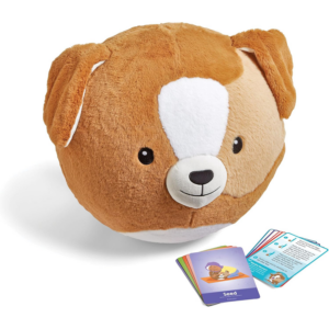 Toddler yoga puppy prize