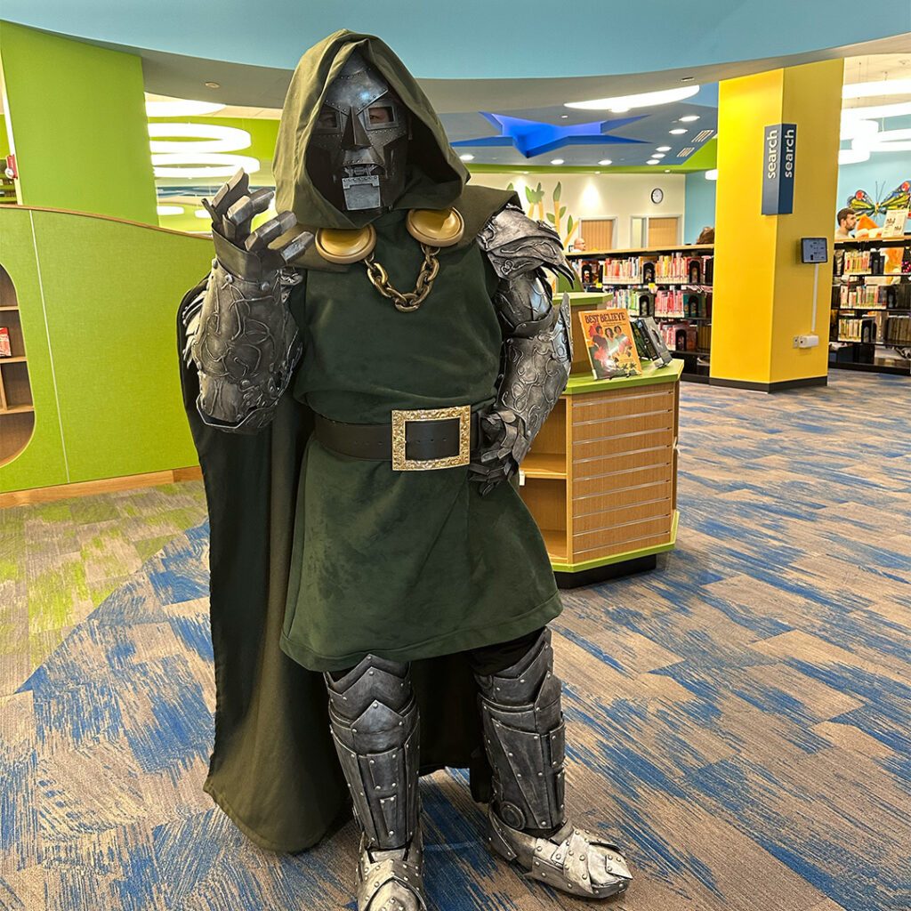 Doctor Doom cosplayer